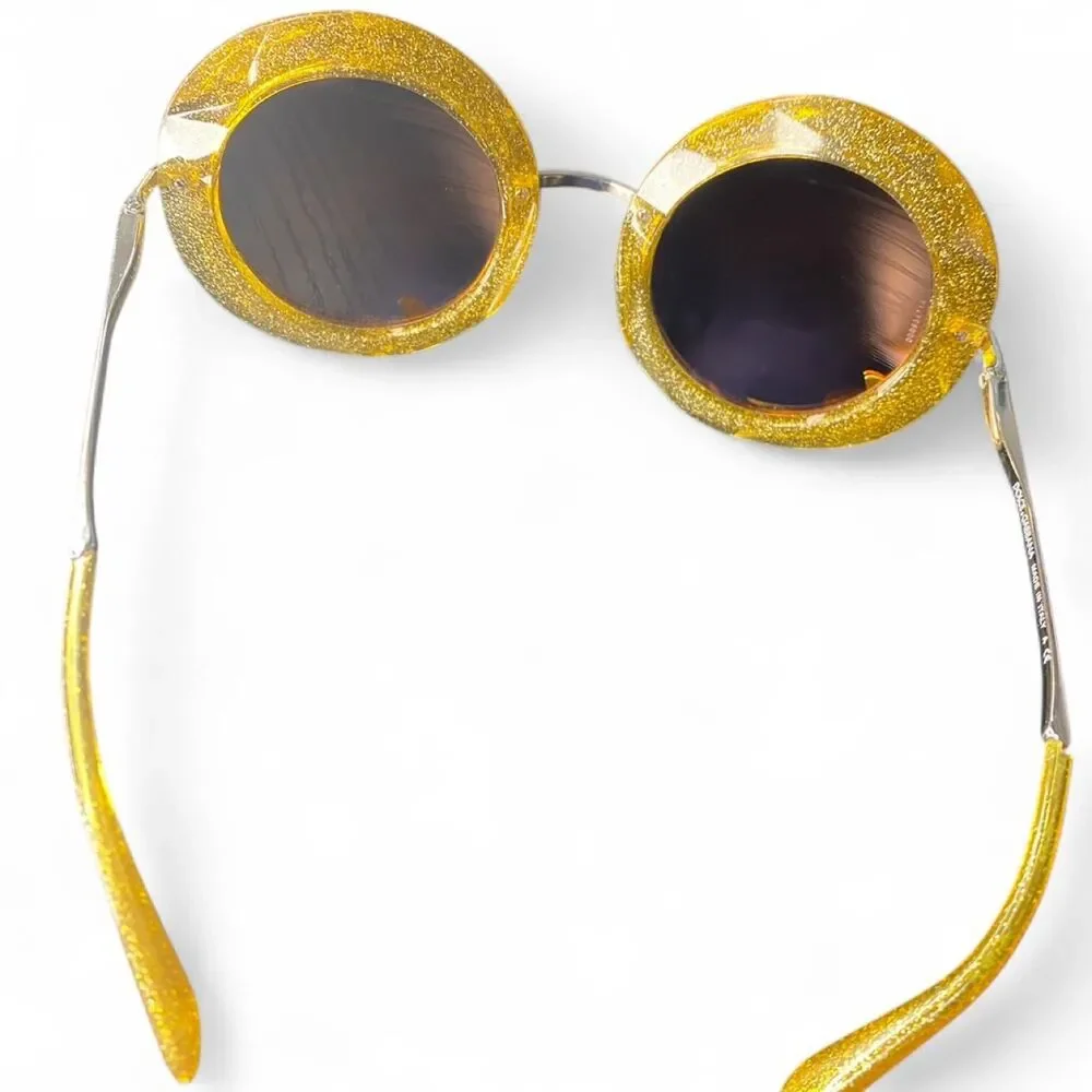 Dolce-gabbana Women's Gold and Yellow Sunglasses